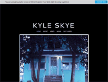 Tablet Screenshot of kyleskye.com